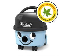 Numatic 908147 Henry Allergy HVA160-11 - Aspiradora con Bolsa (Apto para alérgicos, Incluye Cartucho de Filtro HEPA de Larga duración (H13), 620 W), Color Azul