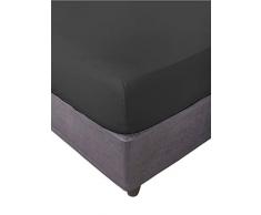 Miracle Home Ajustable ElÃ¡stica - SÃ¡bana Bajera, Cama 90, Negro
