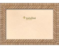Natalini BIANTE Rovere 10X15 Marco de Fotos con Soporte para Mesa, Tulipwood, Roble, 10 X 15 X 1,5