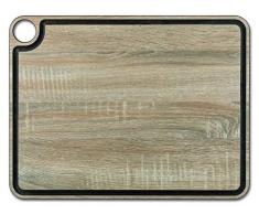 Arcos 709300 Tabla de Corte con Canal, Fibra de Celulosa y Resina