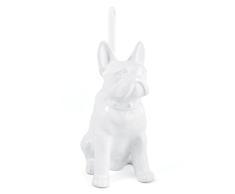 GELCO Design Dog - Escobilla para Inodoro (cerÃ¡mica, 15 x 20 x 29 cm), Color Blanco