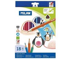 Milan Gomas de borrar, Blanco, PequeÃ±o, 18