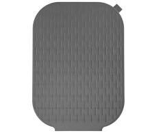 Vigar - Escurreplatos - Alfombrilla Enrollable para Vajilla, Cubiertos y Vasos - 39 x 27 x 0,4 cm - ColecciÃ³n Rengo - Silicona - Antideslizante - Gris