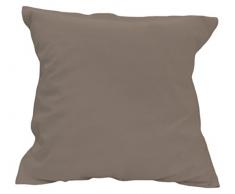 Soleil docre 553826 - Funda de almohada (57 hilos, algodón, 65 x 65 cm), algodón, crudo, 65 x 65 cm