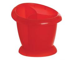 Excelsa Arco Iris Rojo escurridor para Cubiertos 14 cm.