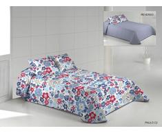 Pierre Cardin PAU Comforter Cama, PoliÃ©ster, Azul, 205x135x3 cm