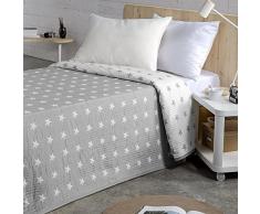 VIALMAN Colcha Sofia 10, Gris, Cama 150 : 250 CM X 270 CM