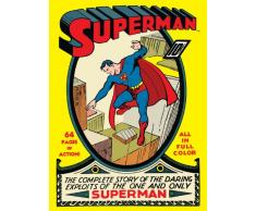 DC Comics - Lienzo (60 x 80 cm), diseÃ±o de Superman - Canvas Superman no.1 60x80