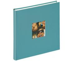 Walther Design FA-205-K álbum de Fotos Fun, 26 x 25 cm, 40 páginas Blancas, Verde, con el Corte per un Foto