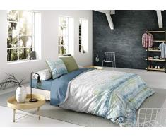 Javier Larrainzar - Funda NÃ³rdica Cachemira, Cama 90 cm Azul