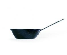 Esmaltaciones La Estrella Jaspeada - Sartén honda bordoneada, 18 cm, 0,9 L