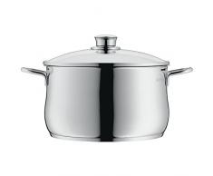 WMF Diadem Plus Olla Baja, Acero Inoxidable Pulido, 20 cm