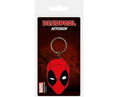 Pyramid International Póster, diseño de Masacre cara llavero de goma, Multicolor, 4,5 x 6 cm