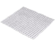 Kleine Wolke 4384116002 Sign - Alfombrilla Antideslizante para Ducha (55 x 55 cm), Transparente