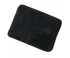 MSV 140862 Douceur - Alfombra con Memoria (poliÃ©ster, Poliamida y Poliuretano, 50 x 70 x 0,1 cm), Color Negro