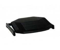 Bakker Elkuizen Basic 950 Reposapiés, Negro