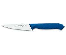 3 Claveles Proflex - Cuchillo cocinero 10 cm, acero inoxidable, azul