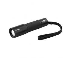 Ansmann M100F - Linterna (Linterna de mano, Negro, Botones, Giratorio, IP54, 1 m, 1 lÃ¡mpara(s))