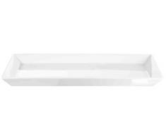 ASA 52145017 Fuente de Servir Blanco Rectangular - Fuentes de Servir (Fuente, Blanco, Rectangular, 395 mm, 260 mm, 30 mm)