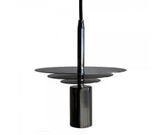 Wonderlamp Former Lámpara Colgante E27, Grafito, 173 X 18 cm