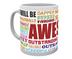 GB Eye LTD, Awesome, Words, Taza