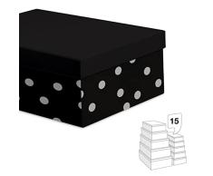 CIAL LAMA Caja de Carton Topos Juego 15 Unidades 55 cm