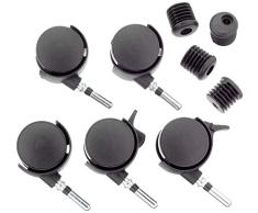 Leifheit Ruedas para Mesa PC 1074280, Estándar, Ãnico