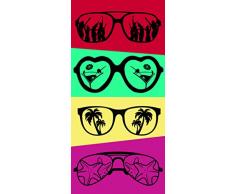 Miracle Home. Toalla Microfibra Sunglasses, 100% PoliÃ©ster, 75 X 145 cm. 11750