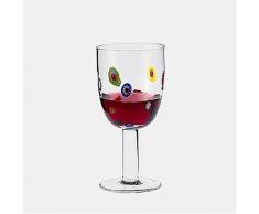 Leonardo Copa de Vino Tinto Millefiori, Cristal, 500 ml, 53841