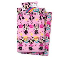 new import licencias Minnie Mouse. Referencia NI Juegos de sábanas y Fundas de Almohada Alfileres para faldón de Cama Textiles del hogar Unisex Adulto, Multicolor (Multicolor), única