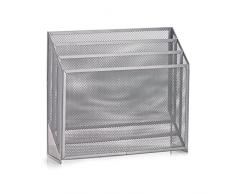 Zeller Revistero, Malla, Plata, ca. 32 x 9 x 29, 5 cm