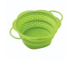 KUHN RIKON 23696 - Escurridor plegable, color verde
