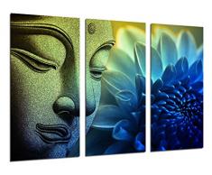 Poster FotogrÃ¡fico Buda Buddha, Relajacion, Relax, Zen TamaÃ±o total: 97 x 62 cm XXL