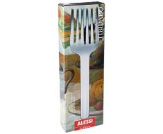 Alessi Tibidabo KL13 - Tenedor de Espaguetis de Design, Acero Inoxidable 18/10, Pulido
