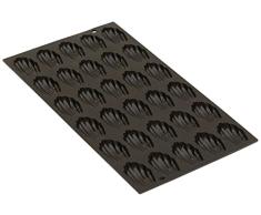 De Buyer Moul Flex Molde para reposterÃ­a, Para 30 magdalenas - 17.6 x 30 cm
