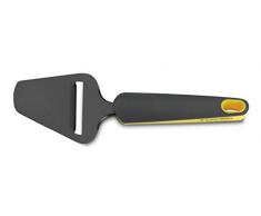 3 Claveles - Paleta para queso antiadherente gris - amarilla 21 cm, para servir queso, menaje hogar