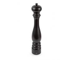 PEUGEOT - Molinillo de pimienta Paris uSelect 40 cm + pimienta - 6 grados de molienda preestablecidos - De madera certificada PEFC - Negro satinado