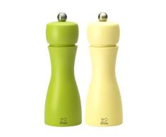 Peugeot Tahiti FrÃ¼hling Pfeffer-und SalzmÃ¼hle Molinillo de Sal y Pimienta, Madera, ApfelgrÃ¼n/Strohgelb