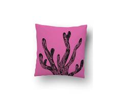 Lulu Home - Funda de Almohada, Multicolor, 45 x 45 cm