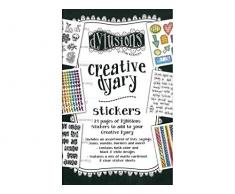 Ranger Dylusions dyary Libro de Pegatinas, diseÃ±o sobre bebÃ©