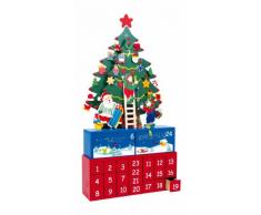 Calendario de Adviento Arbol de Navidad