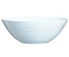 Luminarc 06453Â Harena ensaladera de Cristal (27Â cm), Color Blanco, 27Â x 27Â x 10Â cm