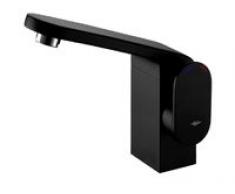 Bisk Futura De Luxe Grifo Mezclador de Lavabo de Negro 8 x 21 x 17.5 cm