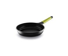 CASTEY 230010 SARTEN Verde 24CM INDUC. Mango Desmontable, Aluminium