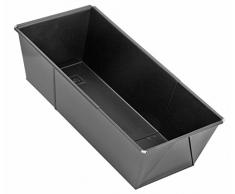 Zenker Universal de Pan Molde Extensible 28Â âÂ 40Â cm de la Serie Pure, Forma de bizcochos con Revestimiento Antiadherente, Molde (Color: Negro), cantidad: 1Â Pieza