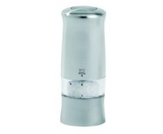 Peugeout Molinillo elÃ©ctrico de Sal, Acero Inoxidable, Gris, 5.8x5.8x14 cm