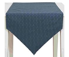 Clayre & Eef TLS65BL - Camino de Mesa (50 x 160 cm)