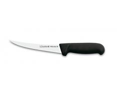 3 Claveles Cuchillo deshuesar Curvo Proflex de 13 cm, Acero Inoxidable, Negro, 27.7x2.5x1.7000000000000002 cm