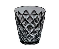 koziol CRYSTAL S Water glass 200ml Antracita, Transparente 1pieza(s) - vasos (84 mm, 84 mm, 90 mm)