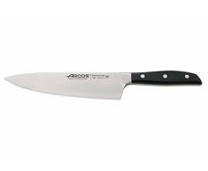 Arcos Manhattan 160600 - Cuchillo Cocinero de Acero Inoxidable Forjado, 210 mm